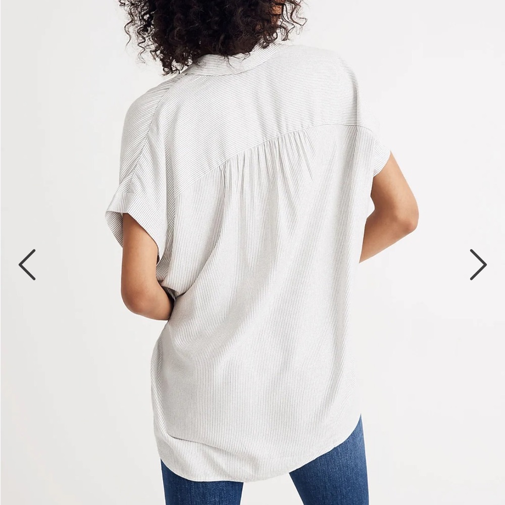 Madewell Central Shirt in Luis Stripe - Picture 3 of 7